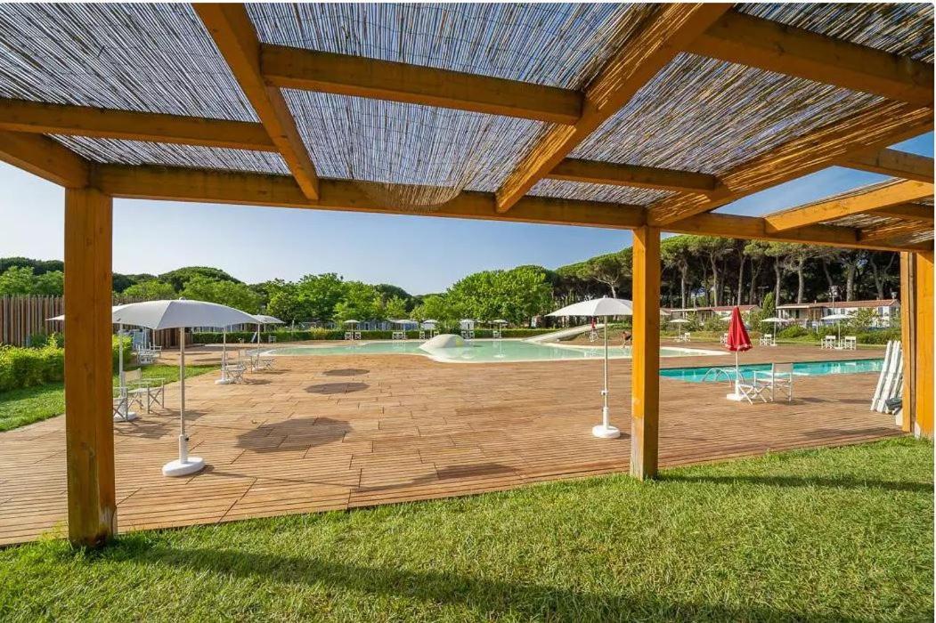 צ'סנטיקו Vacanceselect Mobil Homes - Camping Pineta Sul Mare Camping Village מראה חיצוני תמונה